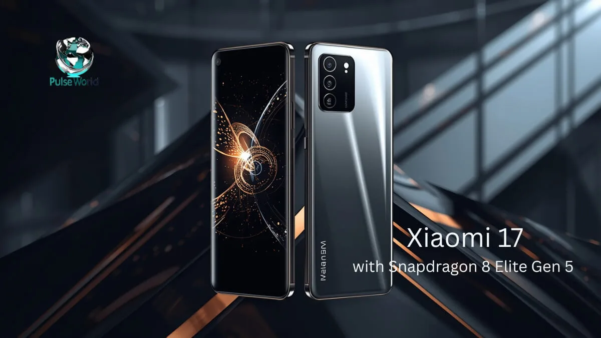 Person holding Xiaomi 17 while gaming, showcasing its curved display and high-performance Snapdragon 8 Elite Gen 5 chipset